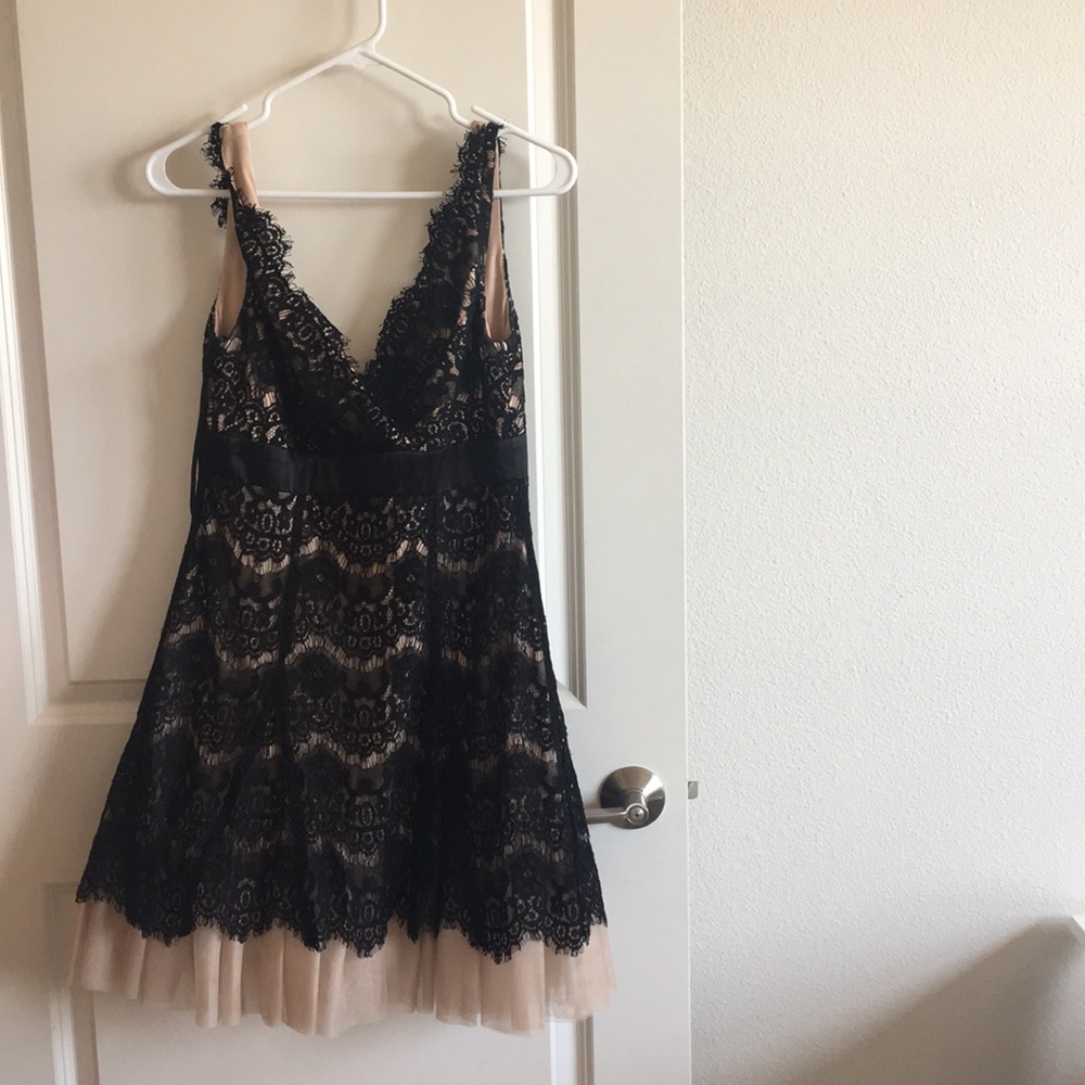 Lace Black Dress